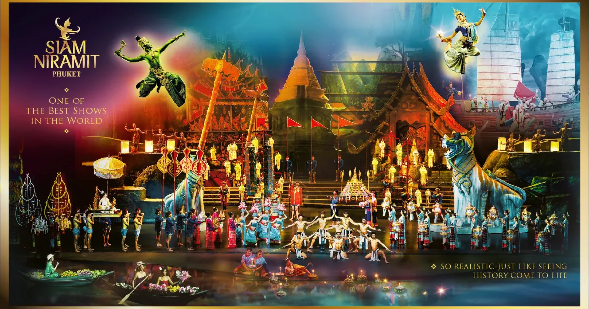 Siam Niramit Phuket show tickets at a great price at RestNFun
